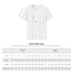 Printify BTS classic T-shirt featuring a simple outline design of Bangtan Boys, ideal for K-Pop fans.