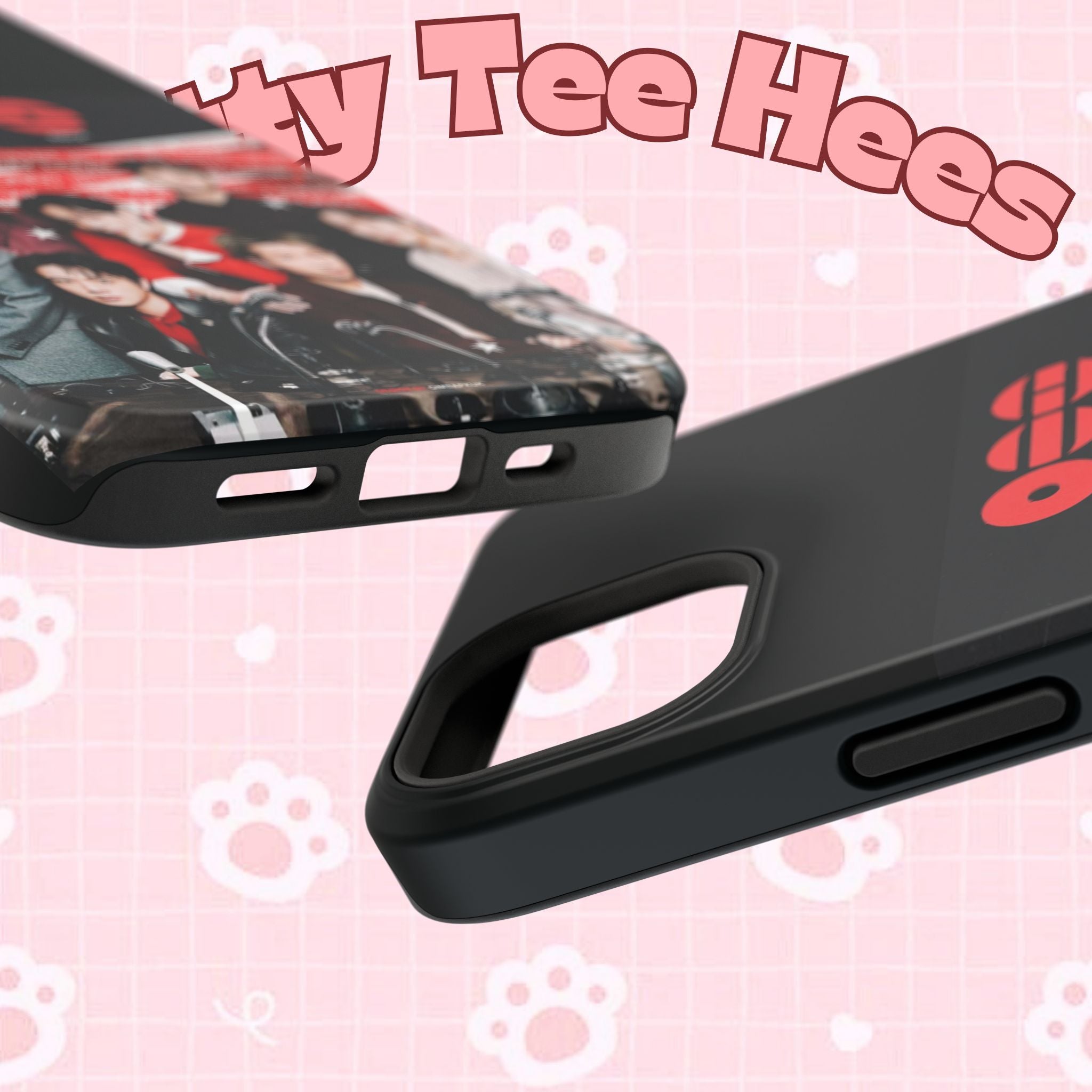 BTS Arirang phone case with Bangtan concert design, impact-resistant K-Pop band photo phone case by Printify
