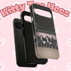 BTS Arirang and Swim Comeback phone case for iPhone, printed by Printify, featuring colorful BTS K-pop design.