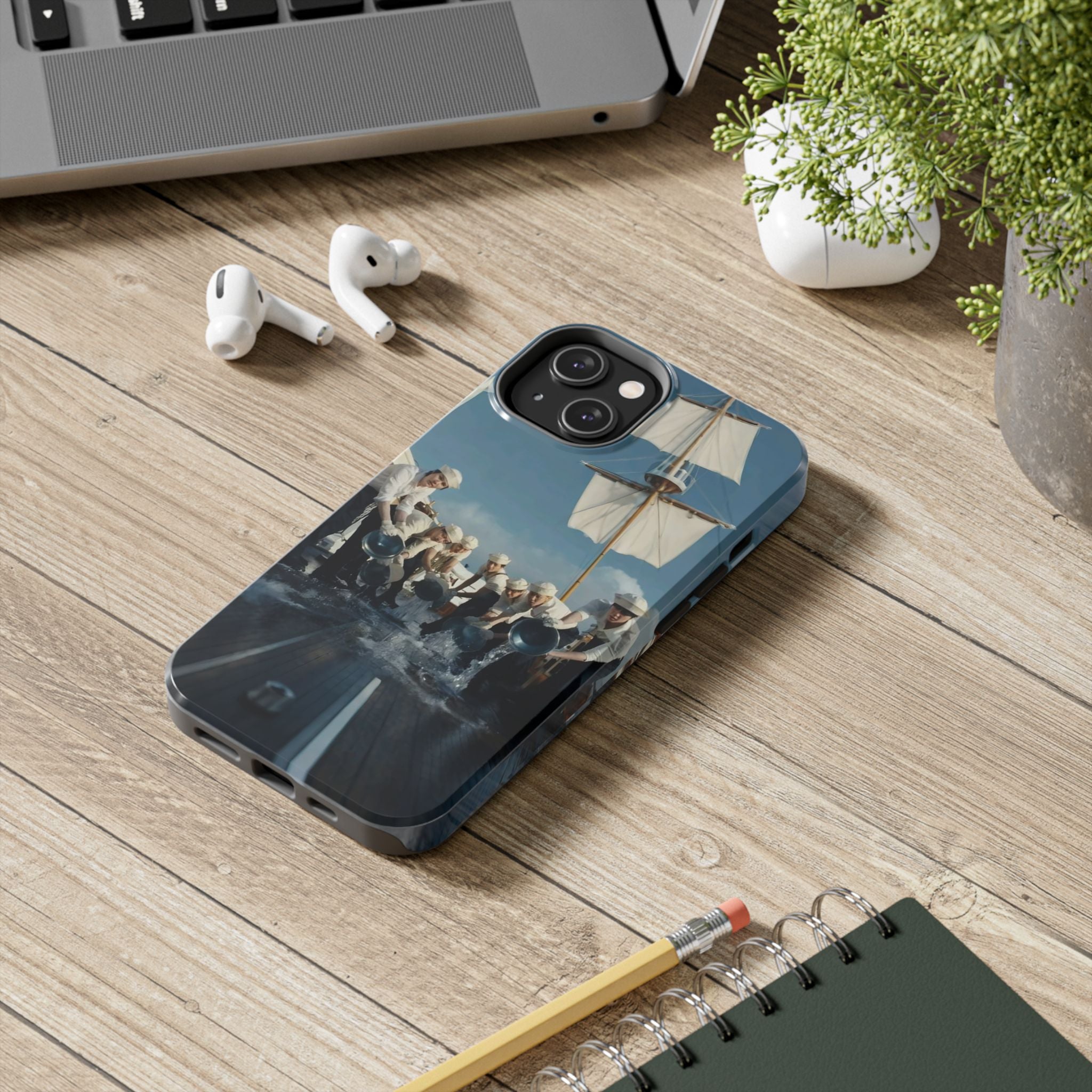 Cute Sailor BTS phone case featuring BTS Arirang design, perfect for K-pop fans, made by Printify.