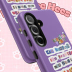 Custom BTS member names phone case featuring Jungkook, Jimin, and RM for iPhone 17, durable tough case by Printify.