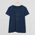 Printify Merry Go Round BTS Arirang 2026 album carousel sketch T-shirt with lyric script back print and casual design.