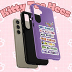 Custom BTS member names phone case for iPhone 17 featuring Jungkook, Jimin, and Rap Monster with tough protective design.
