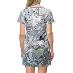 Cyber Cat T-Shirt Dress: Epic Dreamy Style - Kitty TeeHees