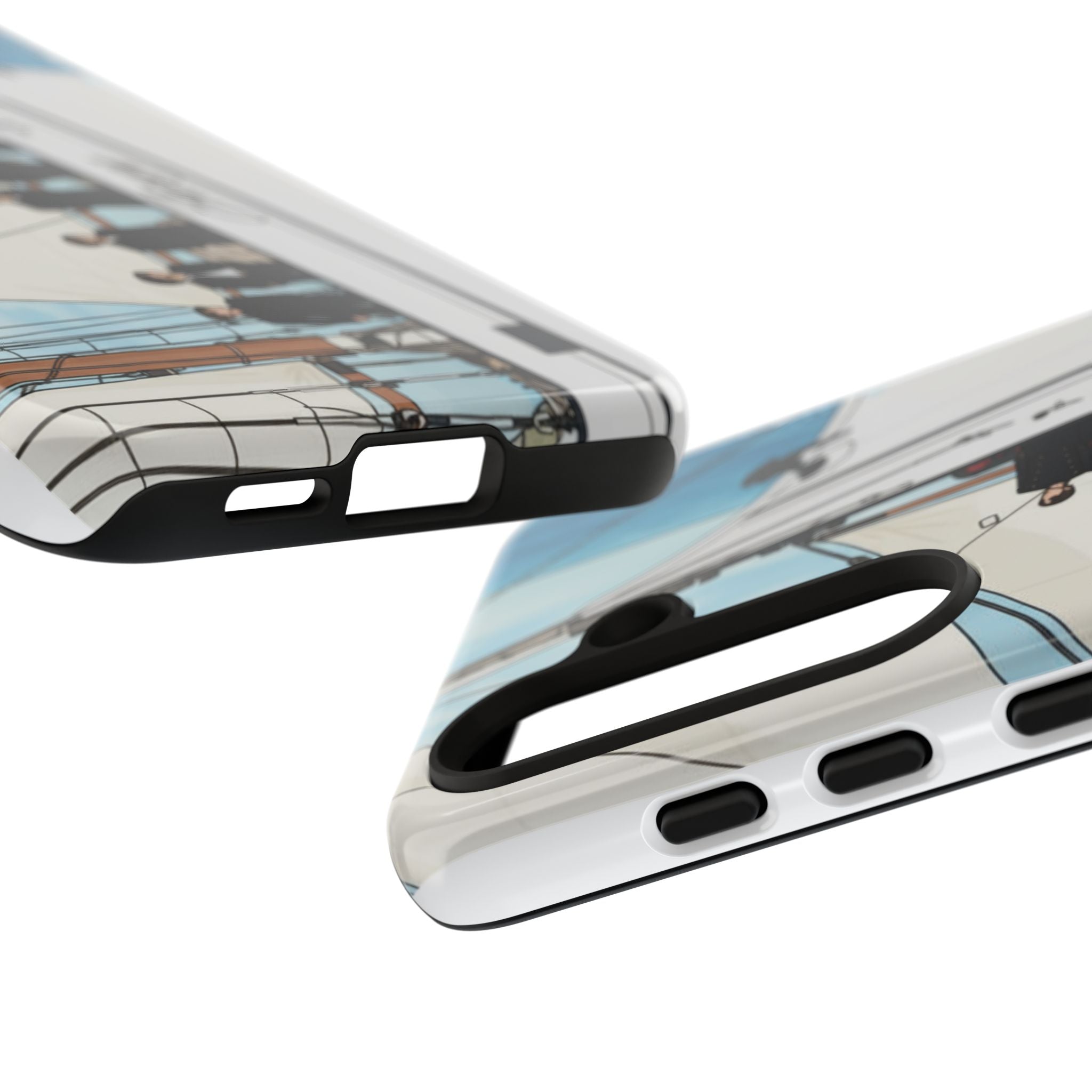 Printify BTS Arirang swim phone case for iPhone 17 and Samsung, featuring concert-themed design and durable Tough Case protection.