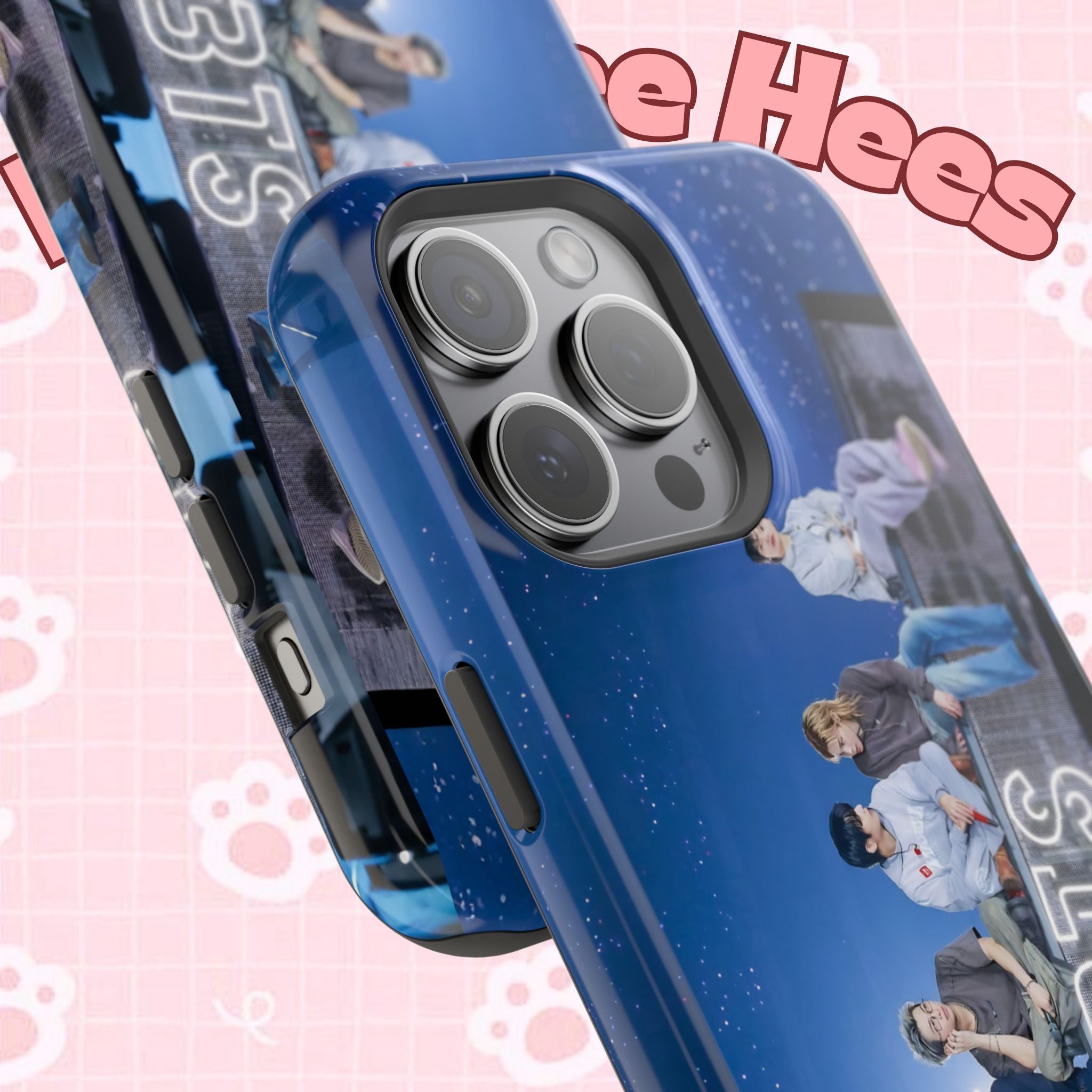 Impact-resistant BTS Bangtan World Tour Arirang phone case for iPhone 17 and Samsung Galaxy S26 Ultra by Printify.