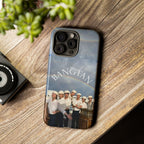 Cute Sailor BTS Swim phone case for iPhone and Samsung, featuring colorful Bangtan Sailor Arirang design by Printify.