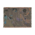 Space cats, Cosmic Adventure Woven Blanket | Celestial Throw for Space Lovers | Cozy Home Decor | Gift for Astronomy Enthusiasts - Kitty TeeHees