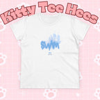 Women's BTS Sailboat Script Logo T-shirt featuring concert-themed design, cotton fabric, ideal for fans of Bangtan World Tour.
