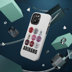Printify Bangtan Arirang BTS vinyl record grid phone case showcasing a sleek, impact-resistant design with BTS fan artwork.