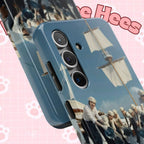 Cute Sailor BTS phone case featuring K-pop design with BTS Arirang motif, perfect for fans and BTS concert enthusiasts.