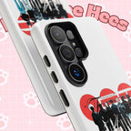 BTS Concert Phone Case with 'Bangtan Arirang' design for iPhone and Samsung, featuring K-Pop artwork on a custom Printify case.