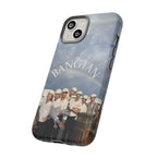 Cute Sailor BTS Swim phone case for iPhone and Samsung, featuring Bangtan Sailor Arirang design by Printify.