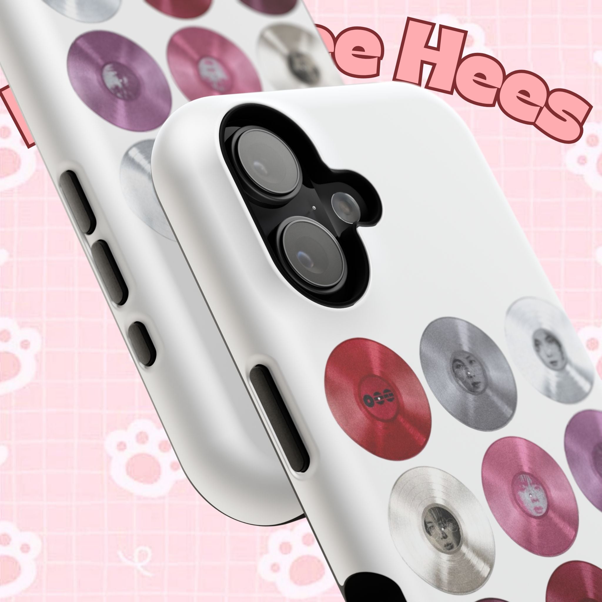 Printify Bangtan Arirang BTS vinyl record grid phone case featuring impact-resistant design with cool BTS fan merch style.