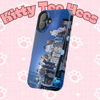 Printify BTS Bangtan World Tour Arirang impact-resistant phone case for iPhone 17 and Samsung Galaxy S26 Ultra with colorful design.
