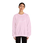 Printify cat mom sweatshirt with cute feline print, cozy pullover for cat lovers and proud feline parents.