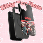 K-Pop BTS Bangtan phone case with fanmade BTS concert design, impact-resistant printify phone cover featuring band photo.