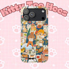 Orange Cat Phone Case: Slim, Lightweight, and UV Protected - Kitty TeeHees