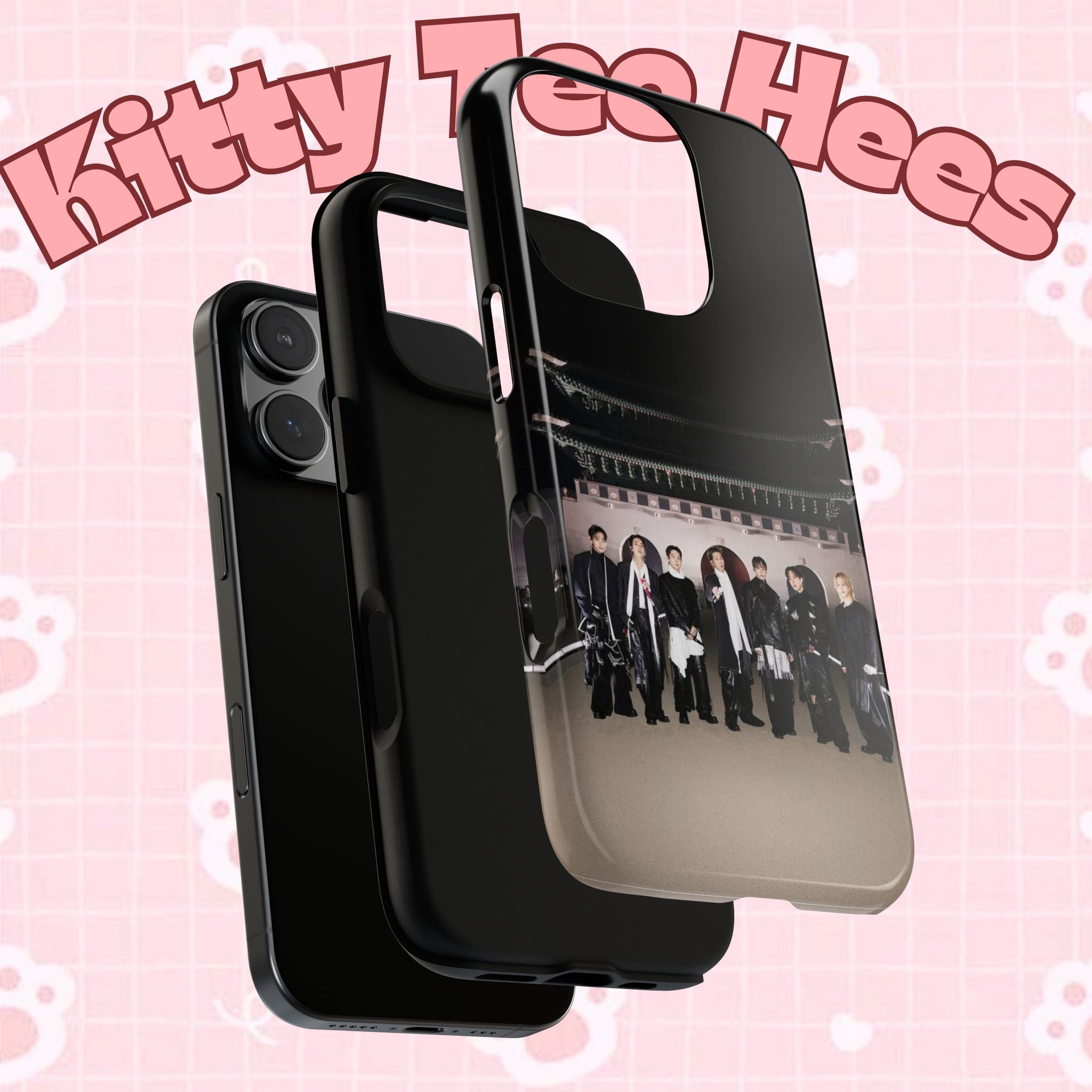 BTS Arirang and Swim comeback phone case for iPhone, printed by Printify, featuring K-pop BTS design on a tough Samsung case