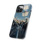 Cute Sailor BTS phone case featuring colorful K-pop design with BTS Arirang, perfect for fans, by Printify.
