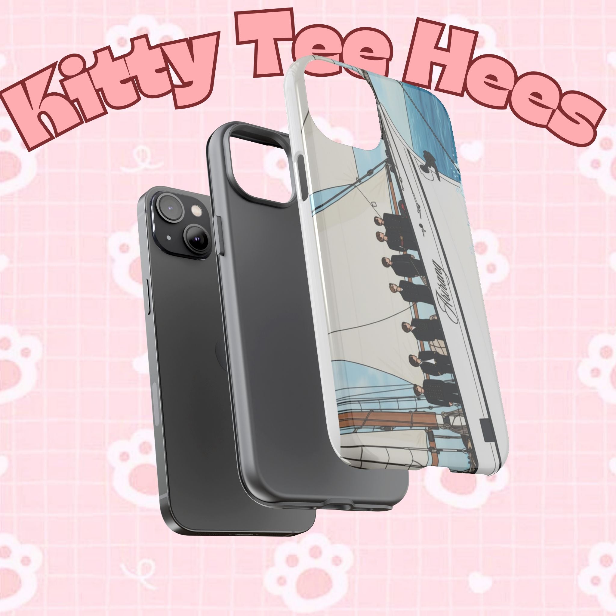 BTS Arirang swim phone case for iPhone 17 and Samsung, tough custom print with Bangtan concert design by Printify.