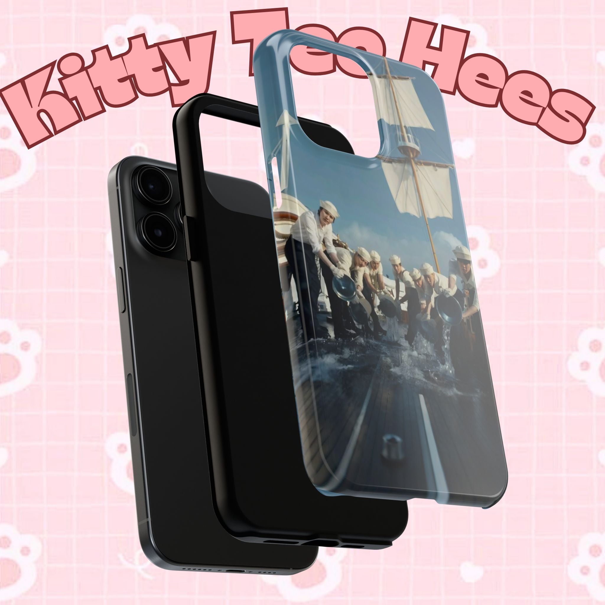 Cute Sailor BTS phone case featuring BTS Arirang design, perfect for K-pop fans, made by Printify.