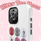 Impact-resistant phone case with BTS Arirang vinyl record grid design, featuring BTS Arirang fan merchandise branding.