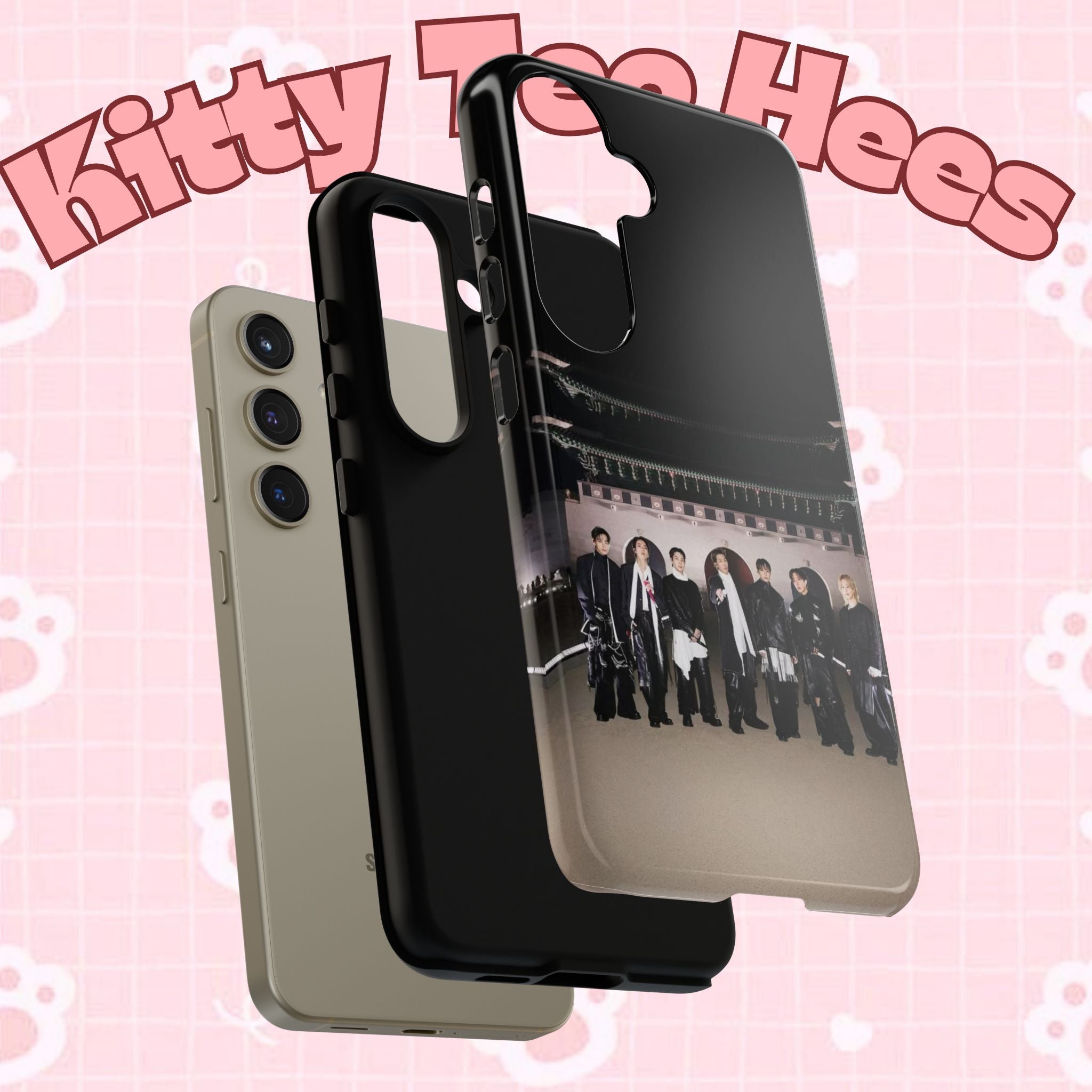 BTS Arirang and Swim comeback iPhone case with K-pop design, printed by Printify, featuring vibrant BTS-themed artwork.