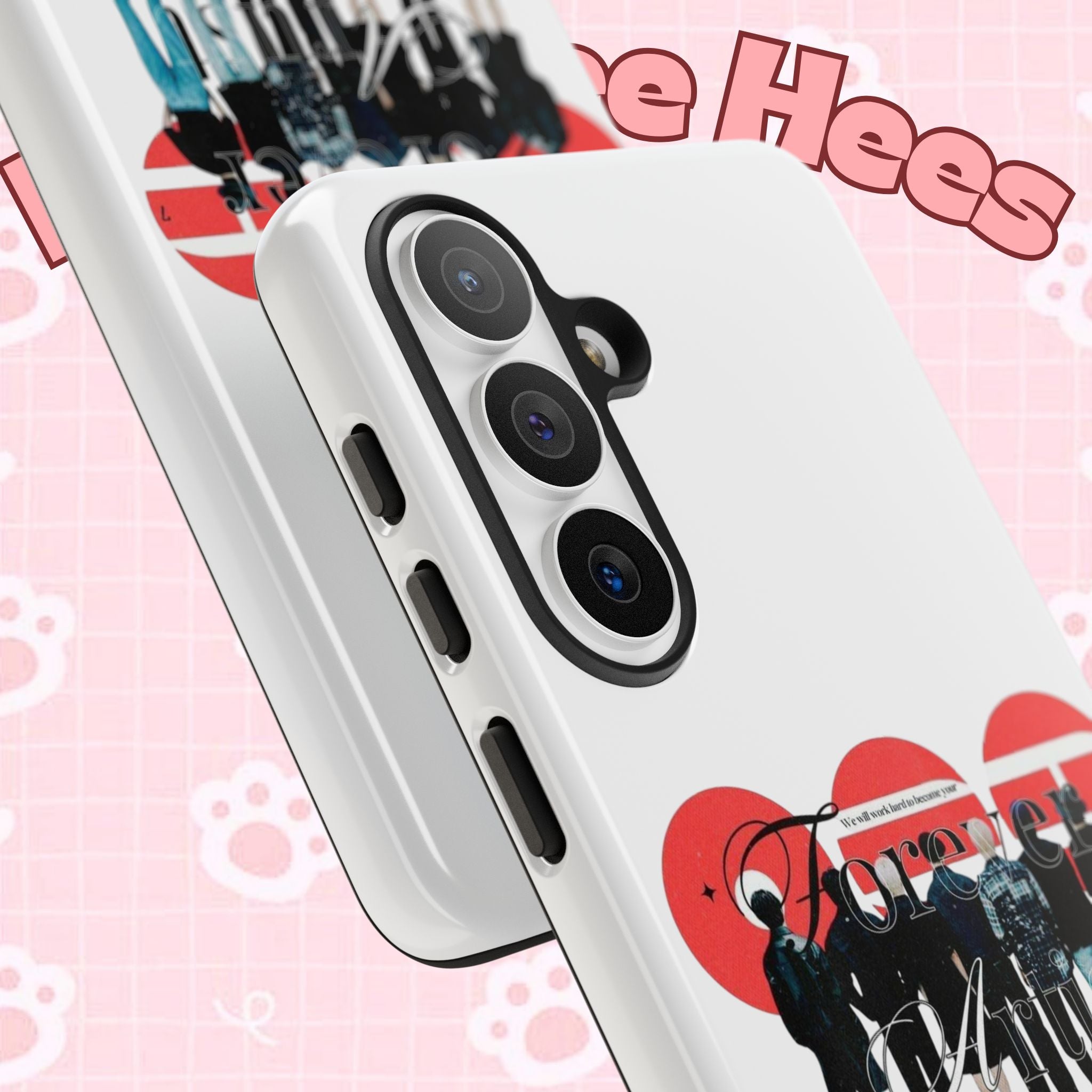 BTS Concert Phone Case featuring 'Bangtan Arirang' design for iPhone and Samsung, with vibrant K-Pop themed artwork.