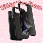 BTS Taehyung (V) tough phone case with dark Bangtan design for iPhone and Samsung, featuring Kim Taehyung artwork.