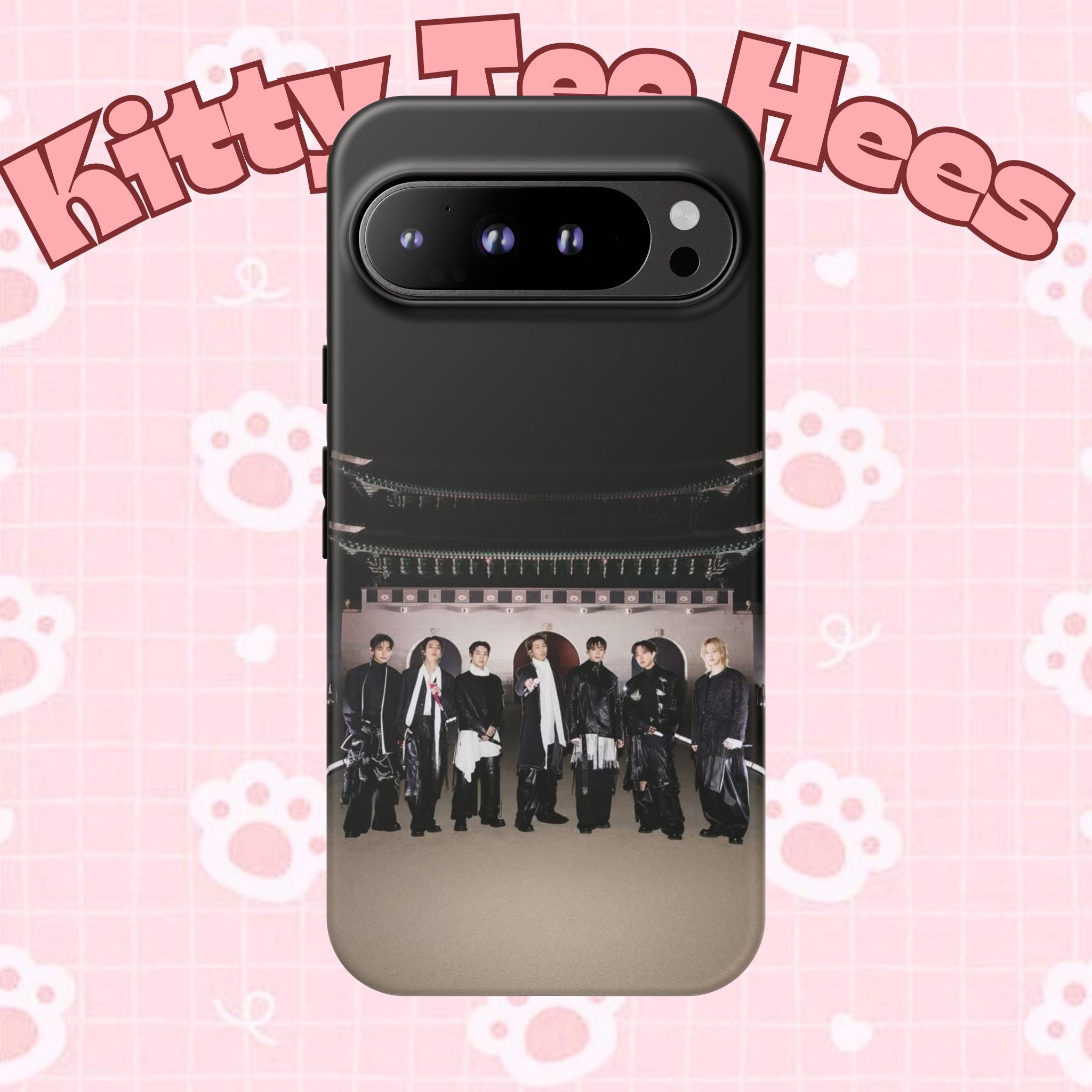 BTS Arirang and Swim Comeback iPhone case with K-pop BTS design, durable Printify Samsung phone case featuring vibrant graphics.