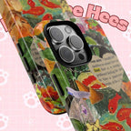 Golden Orange phone case, heavy duity cute case, Asthetic case, Dual Layer Protection - Kitty TeeHees