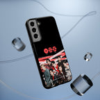 Printify BTS Bangtan phone case featuring fanmade K-Pop band photo, impact-resistant design for durable protection.