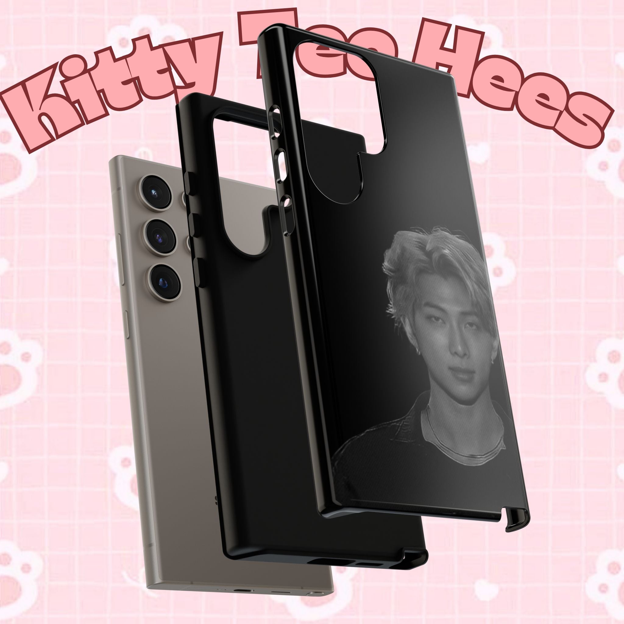 Printify Namjoon BTS Concert iPhone case with rugged design, featuring artwork inspired by BTS for iPhone protection.