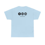 K-Pop inspired BTS concert T-shirt featuring Bangtan Boys graphic design, black Printify T-shirt for BTS world tour fans.