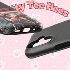 Printify BTS Bangtan phone case featuring fanmade K-Pop boy band Arirang BTS concert photo, impact-resistant phone cover.
