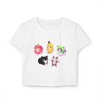 Meme Cat Baby Tee, Organic Cotton Slim Fit Summer Top - Kitty TeeHees