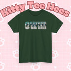 Arirang BTS pool graphic T-shirt by Printify featuring a back design with swimming scene and Bangtan BTS concert style.