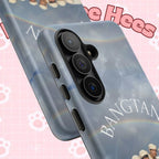 Cute Bangtan Sailor BTS Swim phone case for iPhone and Samsung, featuring sailor-themed design by Printify.