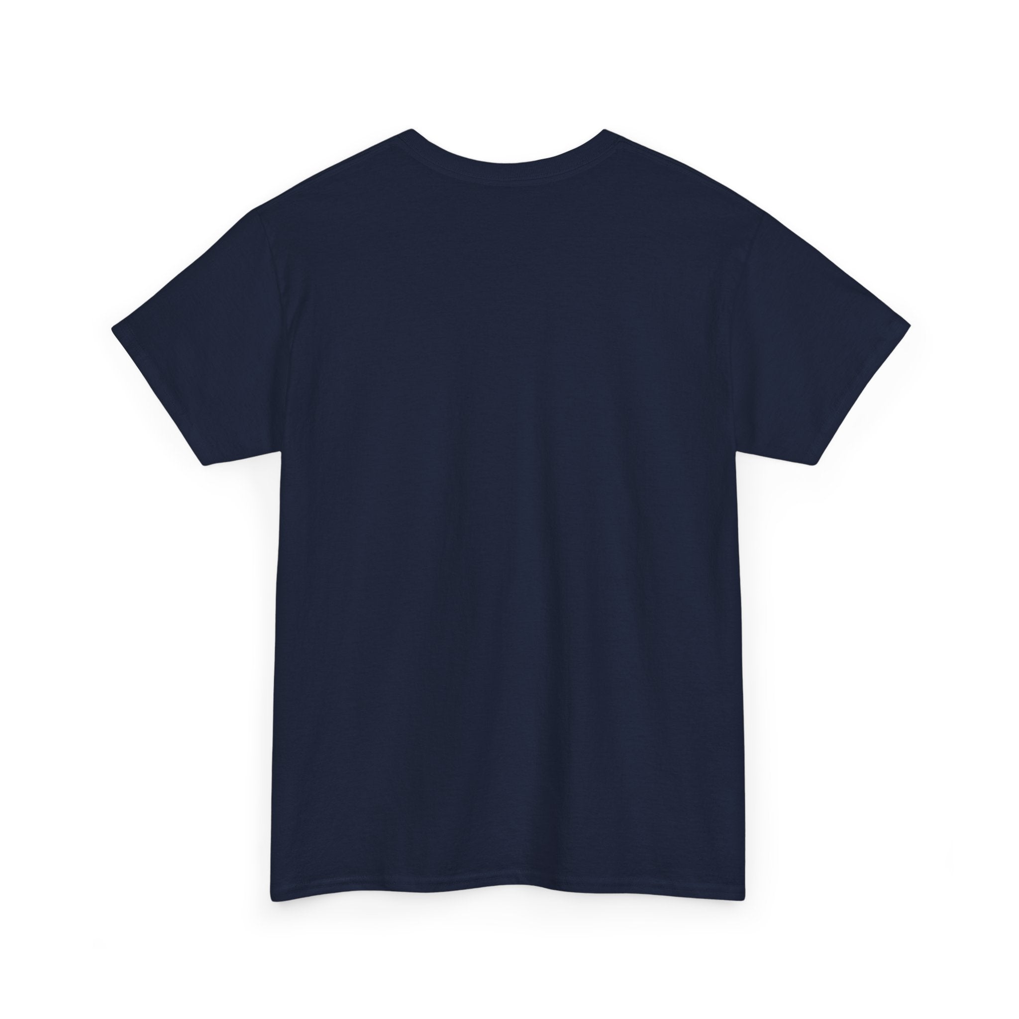 Black BTS logo T-shirt by Printify featuring minimal Bangtan emblem, casual K-pop band shirt for fans.