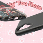 Cool Bangtan BTS concert phone case with fanmade K-Pop boy band design, impact-resistant Printify phone case featuring BTS Arirang artwork.