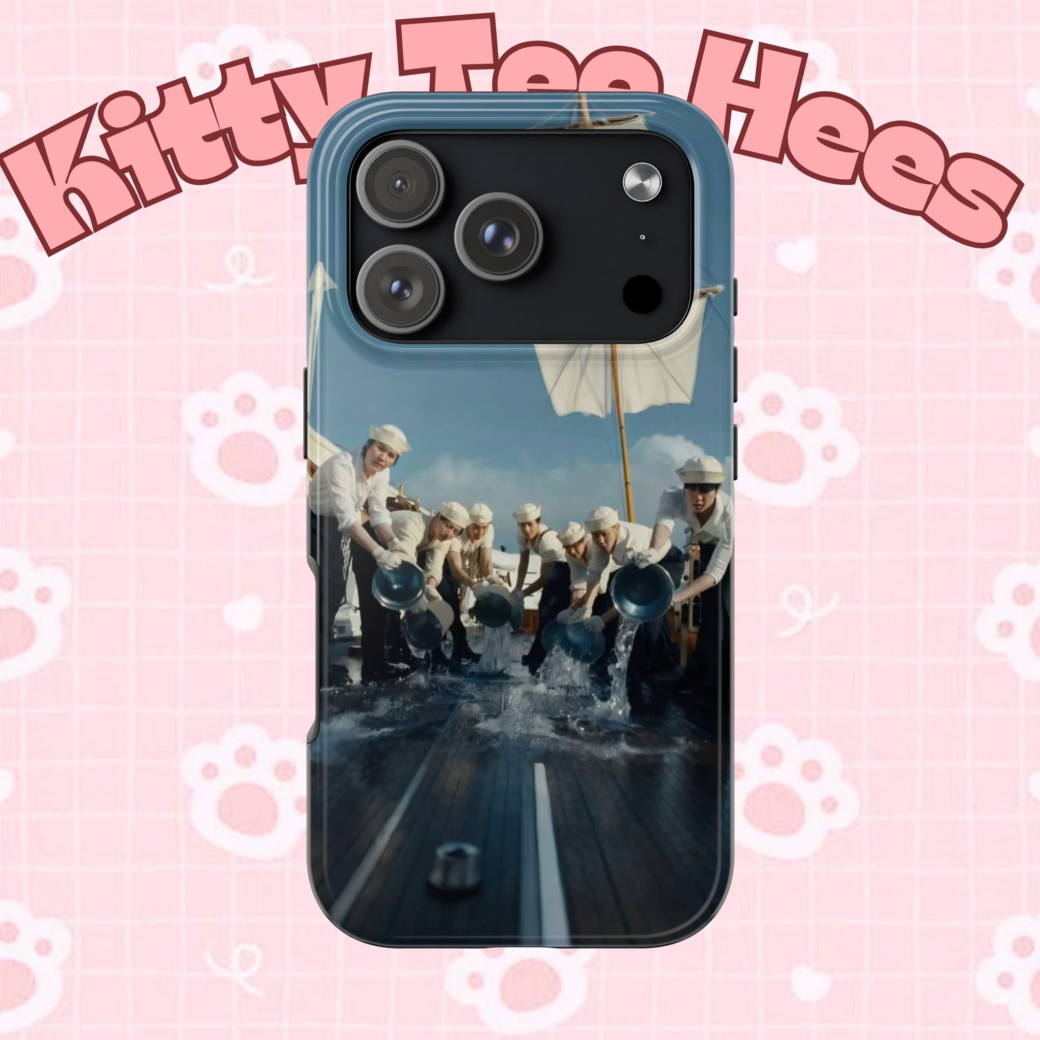 Cute Sailor BTS phone case featuring BTS Arirang design, perfect for K-pop fans and BTS concert enthusiasts.