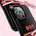 Cool BTS Bangtan phone case featuring fanmade K-Pop band logo and concert photo, impact-resistant printify phone cover