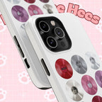Impact-resistant phone case featuring BTS Arirang vinyl record grid design, perfect for ARMY fans and BTS merchandise enthusiasts.