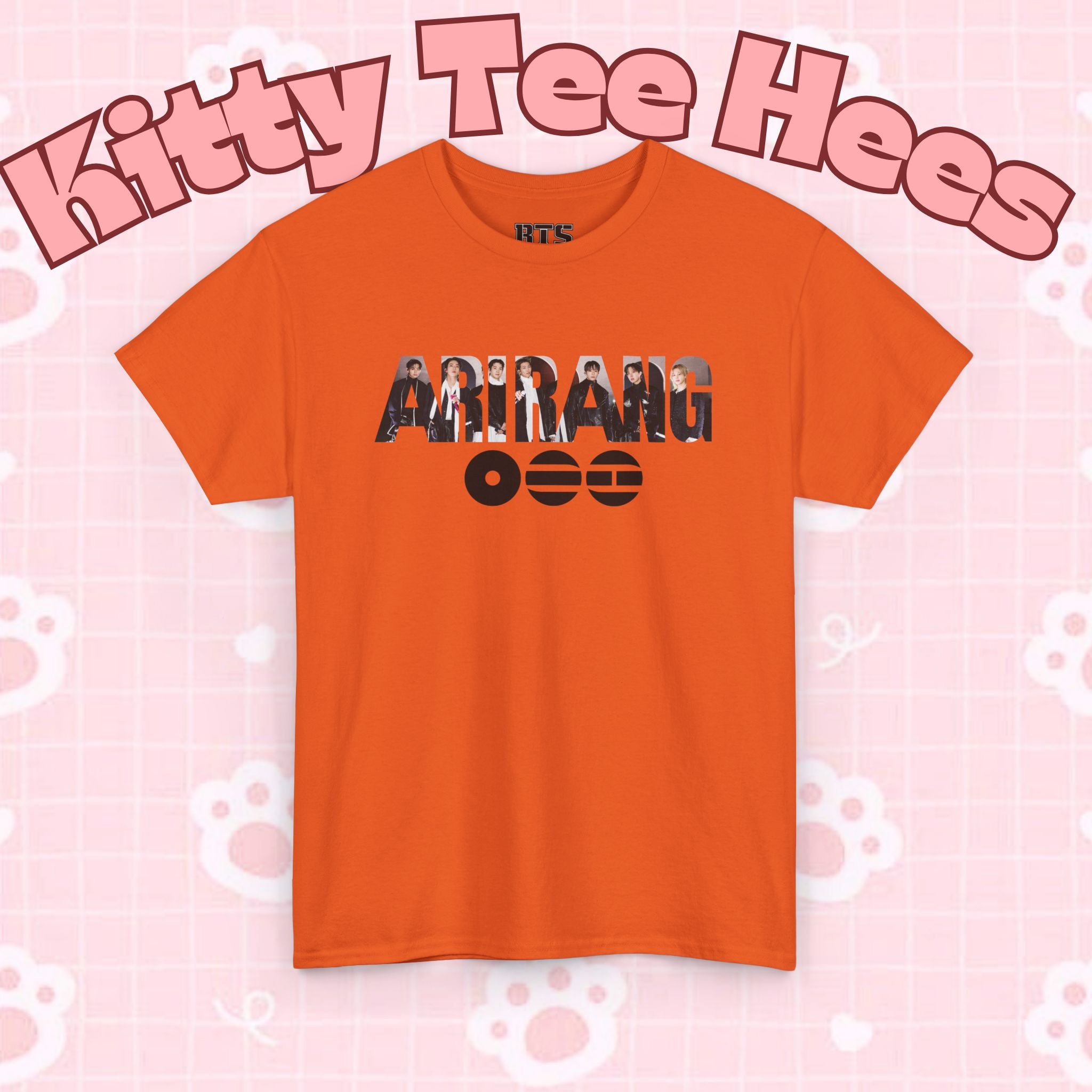 K-Pop inspired BTS concert T-shirt featuring Bangtan design, black graphic tee for BTS world tour fans.