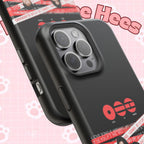 K-Pop BTS Bangtan phone case by Printify featuring fanmade BTS concert design, impact-resistant phone cover with band photo.
