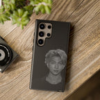 Namjoon BTS concert-themed iPhone case from Printify, featuring a durable protective design with concert graphics.