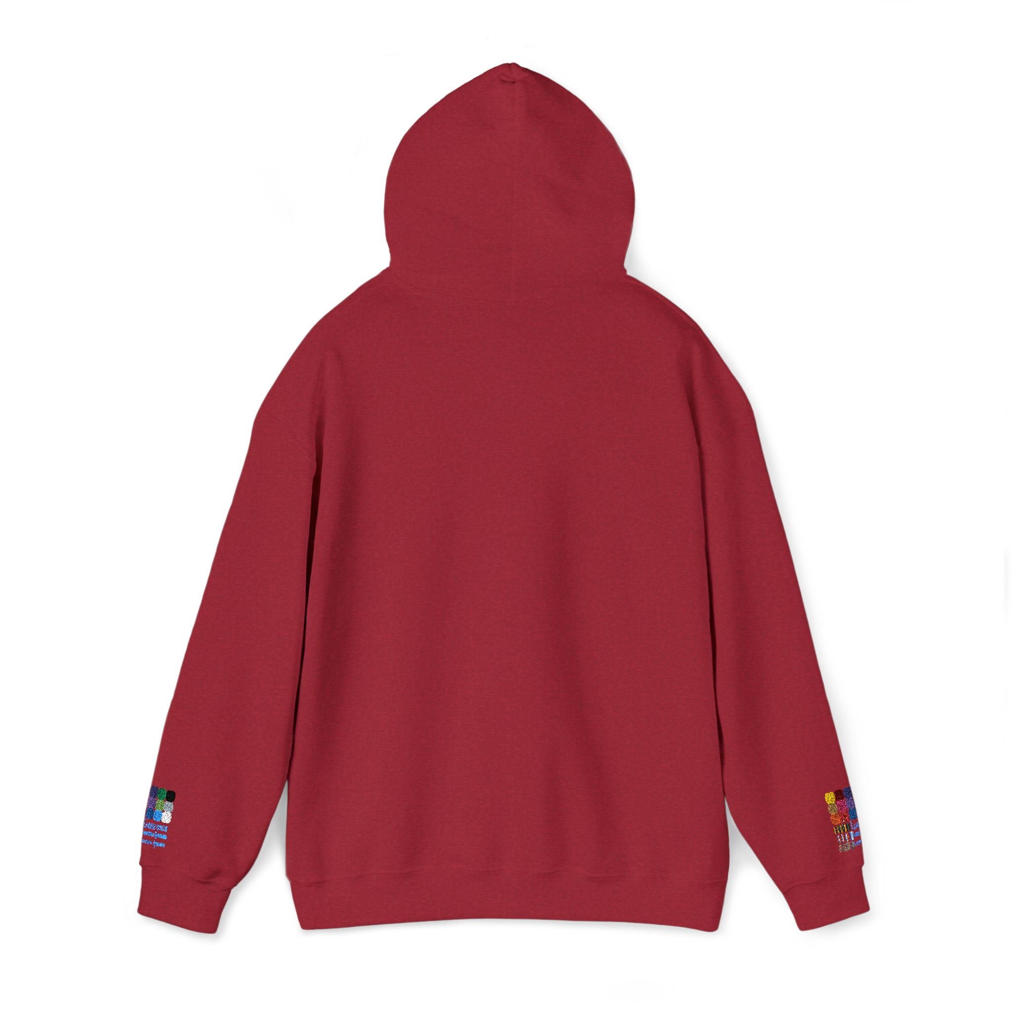 Unisex BTS No.29 Arriang concert hoodie by Printify, heavy blend sweatshirt with BTS logo and concert design on front.