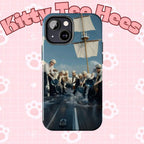 Cute BTS Sailor-themed phone case featuring K-pop design and artwork, perfect for BTS fans and concert enthusiasts.