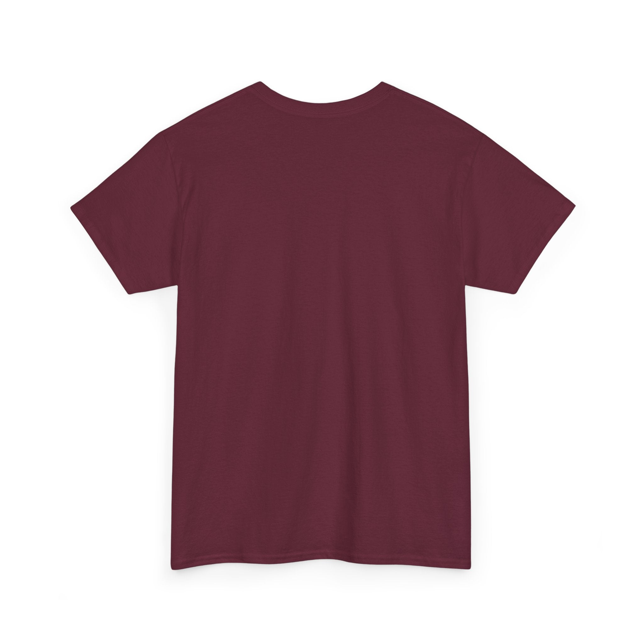 Black BTS logo T-shirt by Printify featuring a minimal Bangtan emblem on the front, casual K-pop band shirt for fans.